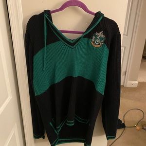 Harry Potter Slytherin House Hoodie/Sweater - NWT